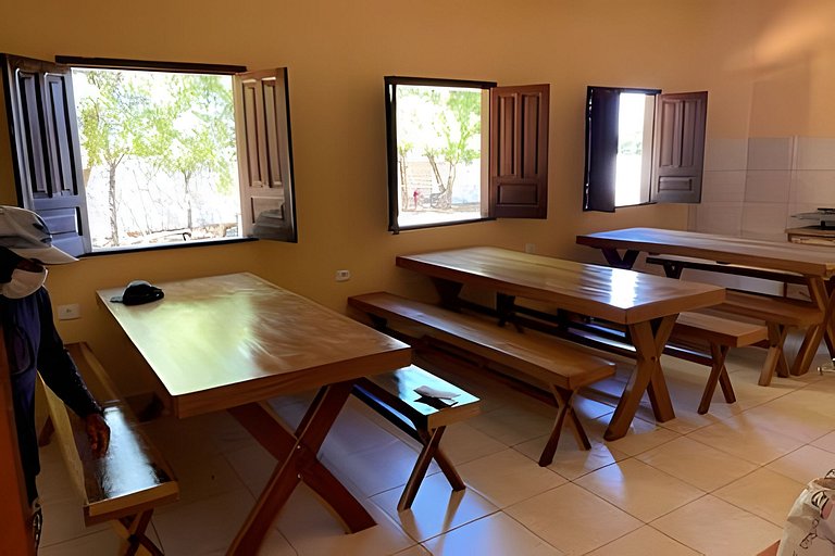 Quarto grande ao lado do Parque Nacional