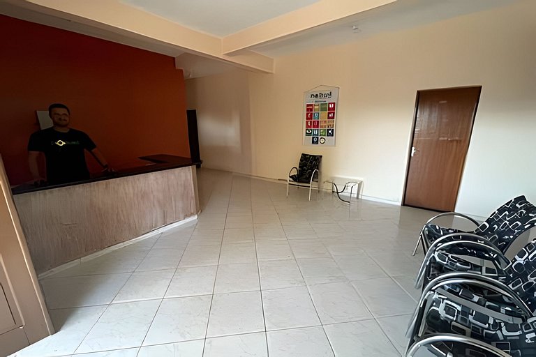 Quarto grande ao lado do Parque Nacional