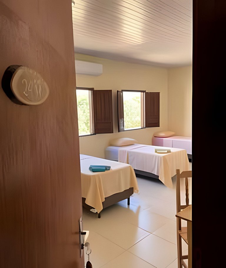Quarto grande ao lado do Parque Nacional