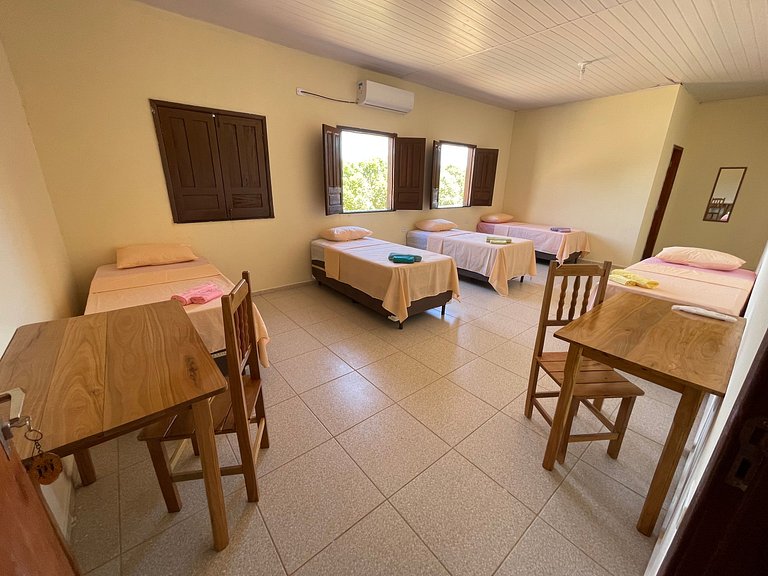 Quarto grande ao lado do Parque Nacional