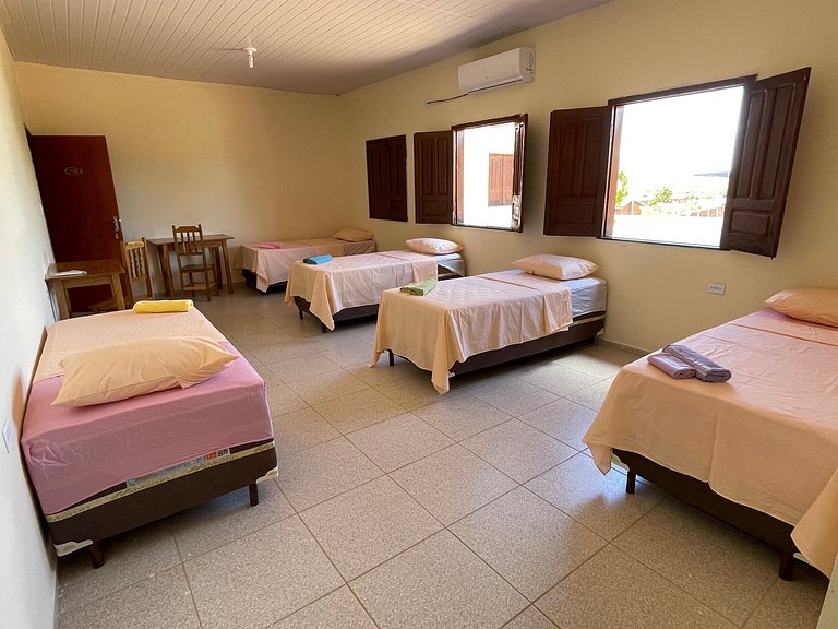 Quarto grande ao lado do Parque Nacional